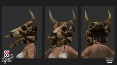 Brahmin Skull Helmet