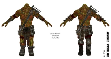 DC Super Mutant Overlords variations