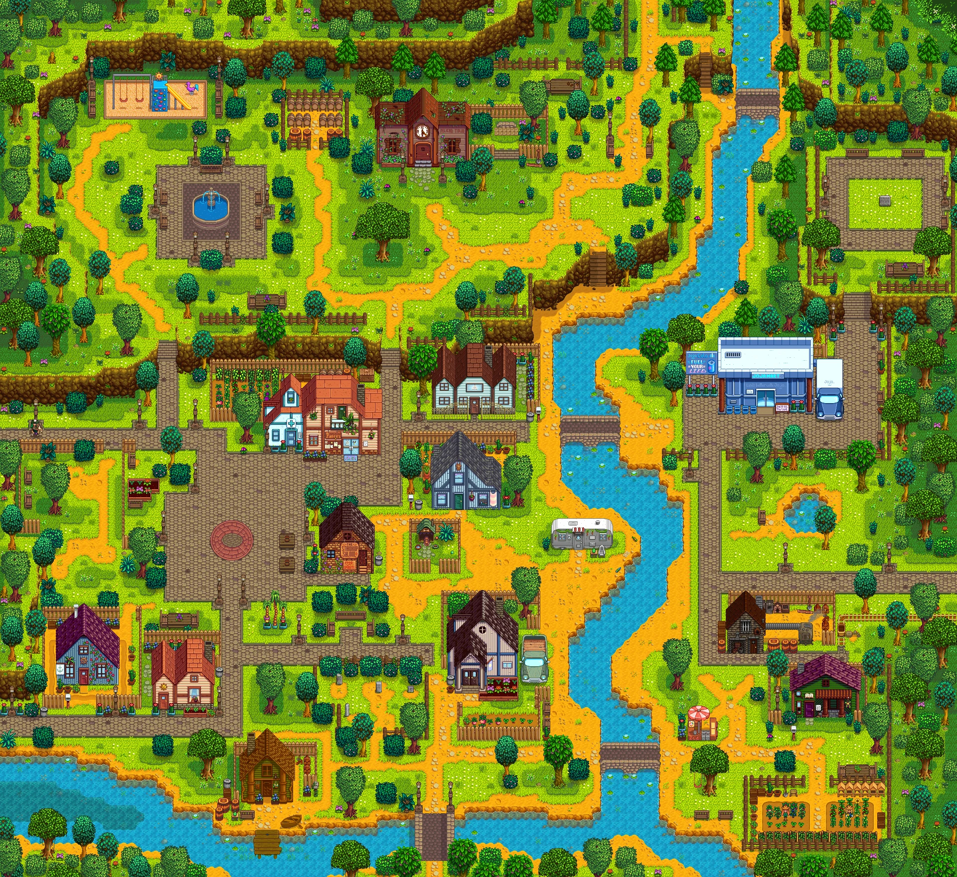 Stardew valley карта