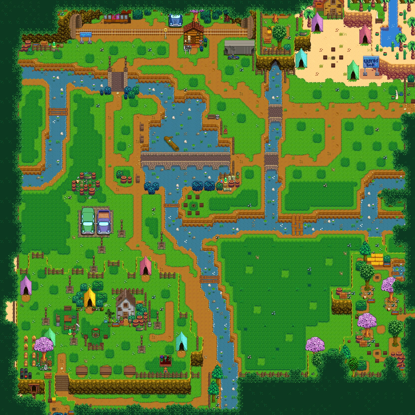 Map research at Stardew Valley Nexus - Mods and community