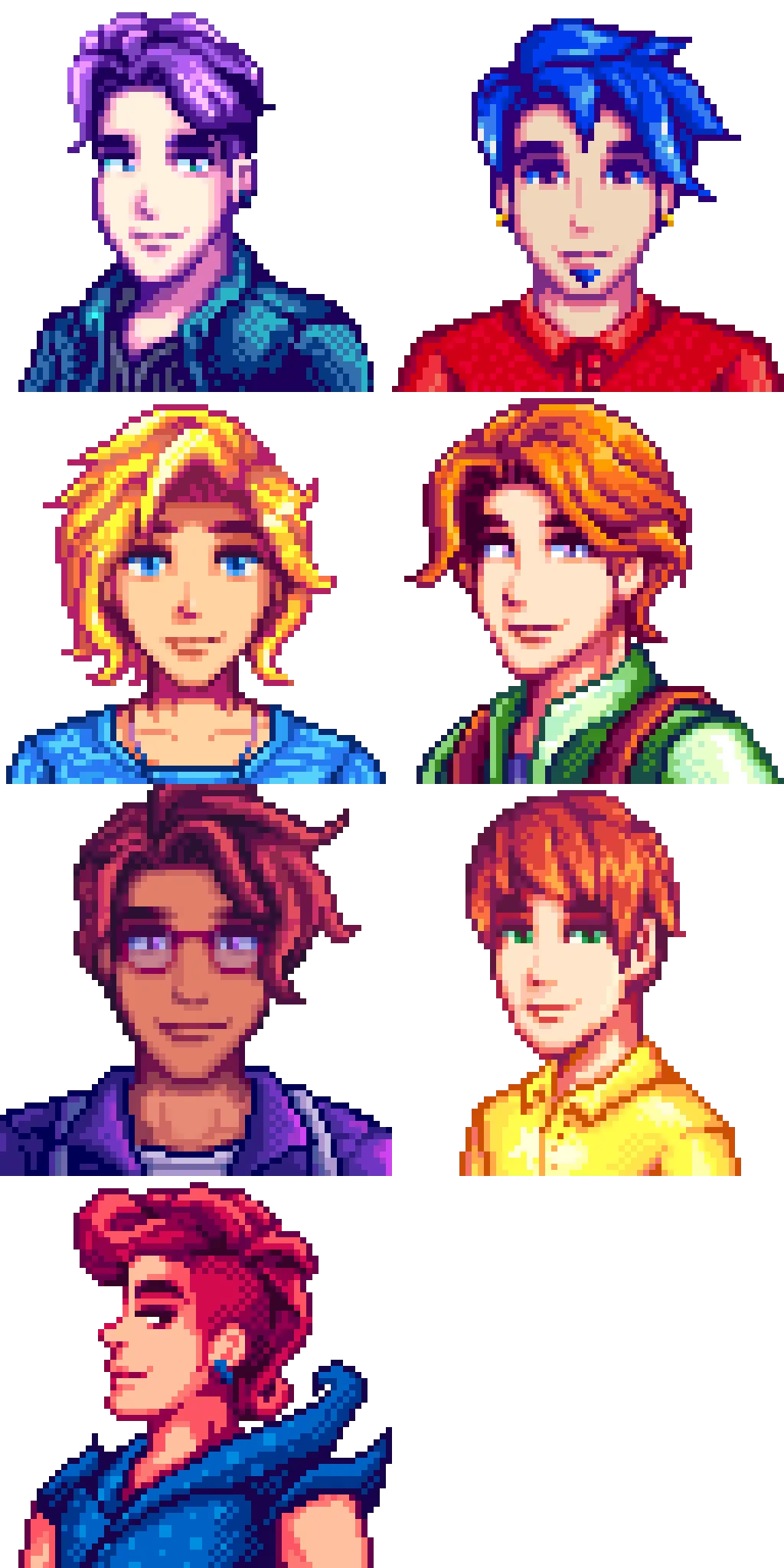 Male Bachelorettes at Stardew Valley Nexus - Mods and community, nexus  stardew valley 