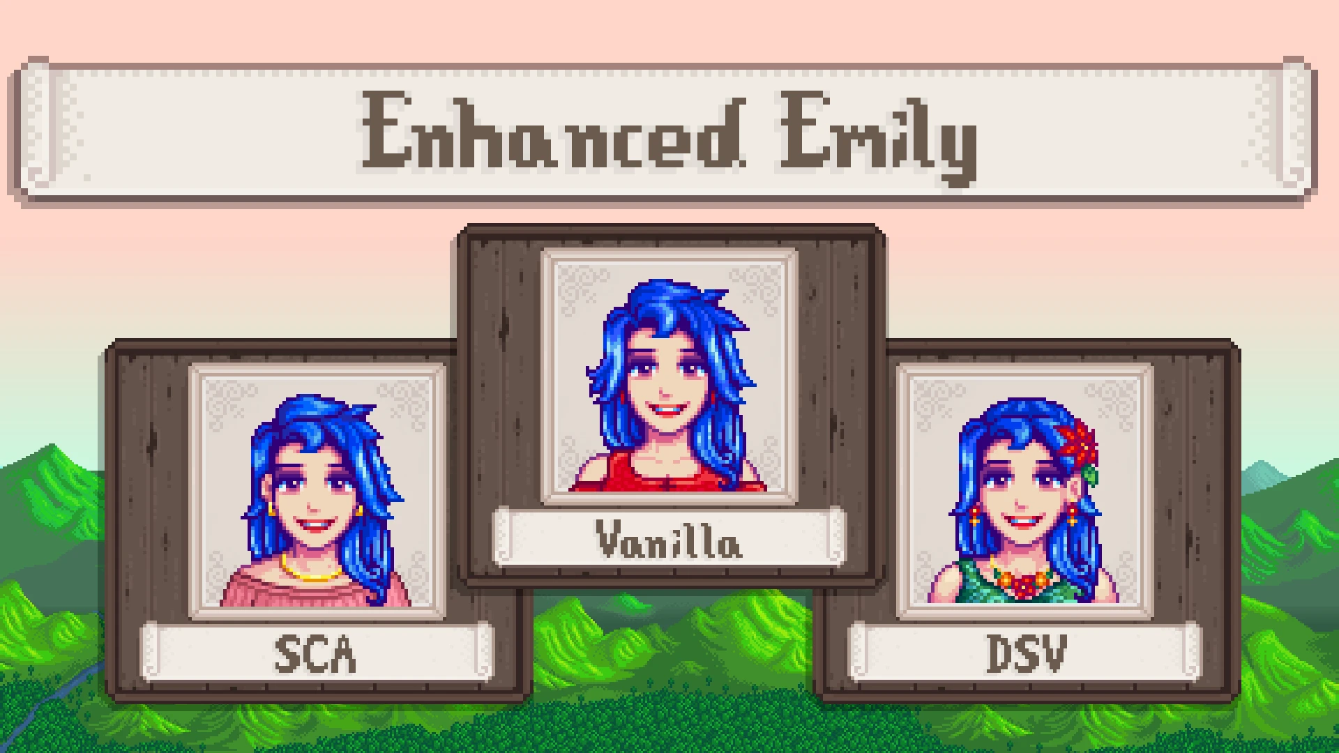 Rework of Enhanced Emily Revised with support for DSV and SCA at Stardew  Valley Nexus - Mods and community