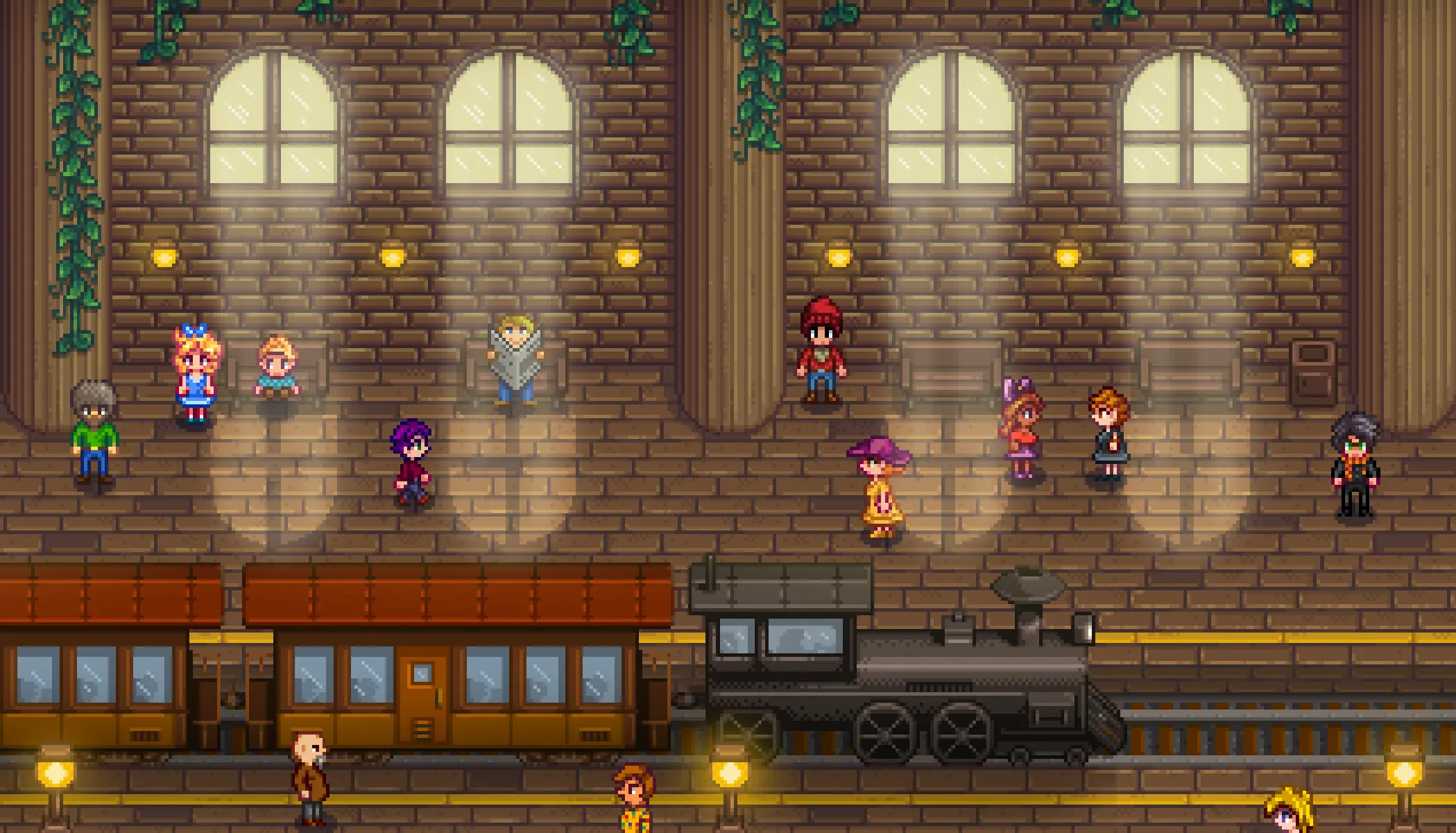 Stardew Valley Expanded Modern Train Station At Stardew Valley Nexus