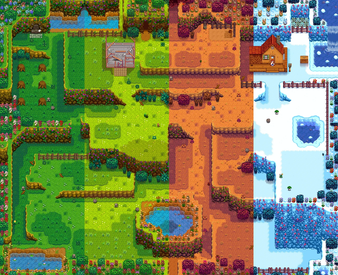 Floral Foothill Farm Is Uploaded at Stardew Valley Nexus - Mods and ...