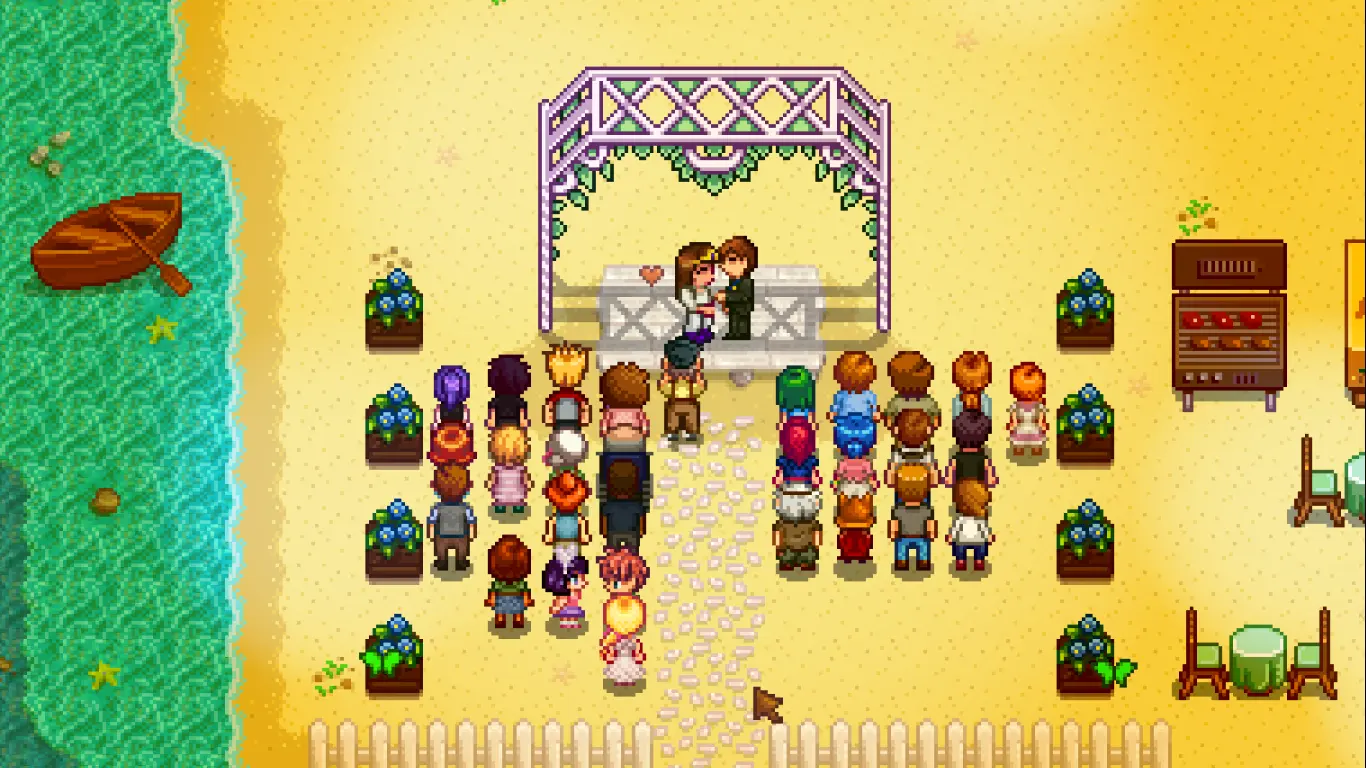 Alex and I - Beach Wedding at Stardew Valley Nexus - Mods and community