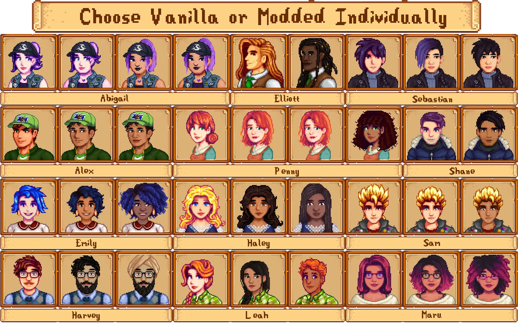 Stardew valley diversity mod