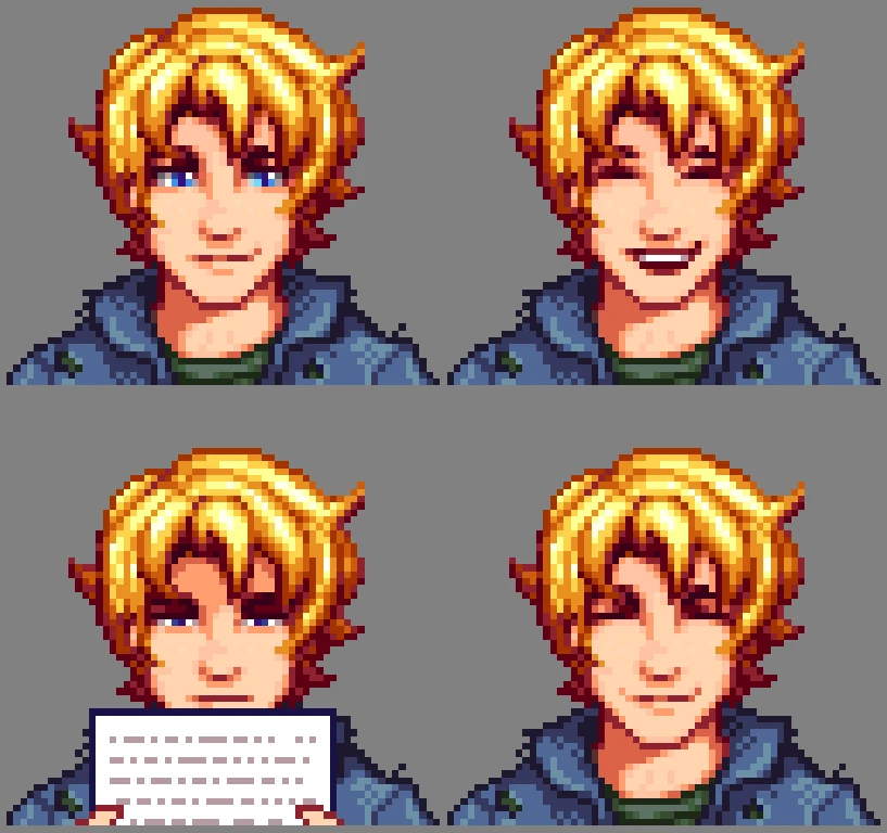 MrPumpblook Sam Portrait at Stardew Valley Nexus - Mods and community