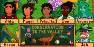 Conservation In The Valley- Cast