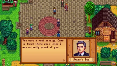Shane confronted by his dad