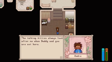Jean and Jorts are such good babysitters to little Andre