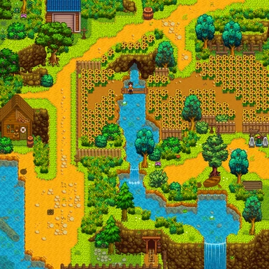 Sunflower Field map