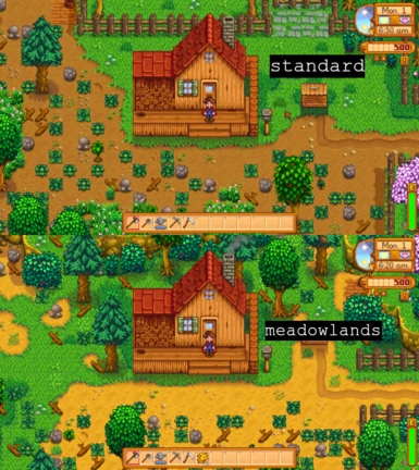 standard vs meadowlands