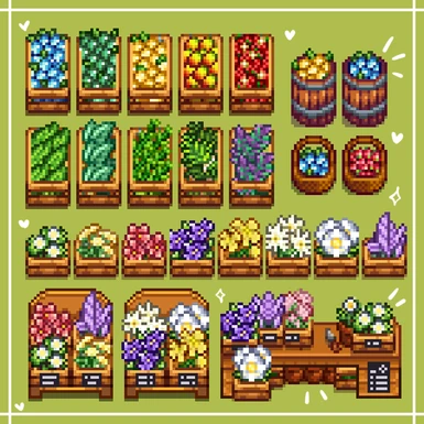 HXW Farmers Market Wildflour Set is Now Out