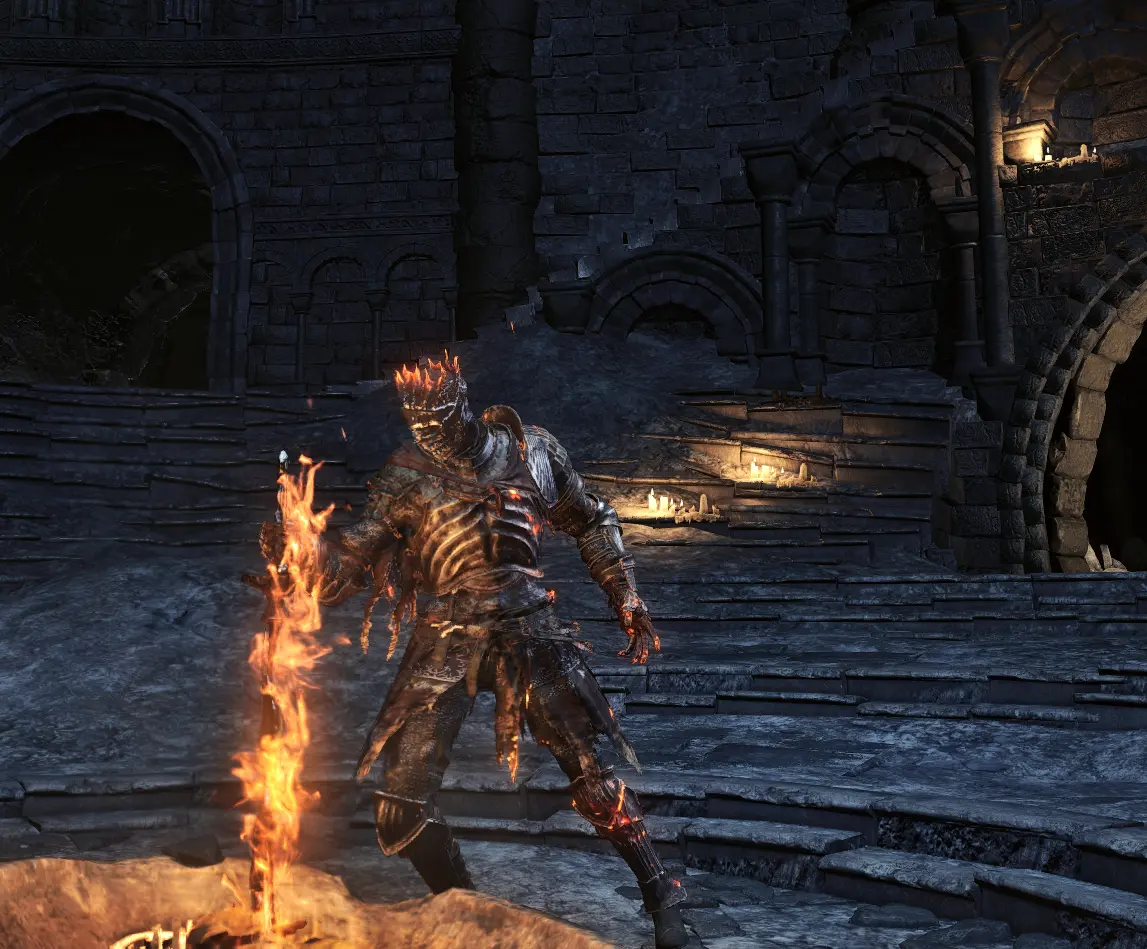 Embedding The Coiled Sword In Firelink Shrine As The Soul Of Cinder At   62730391 1600919368 