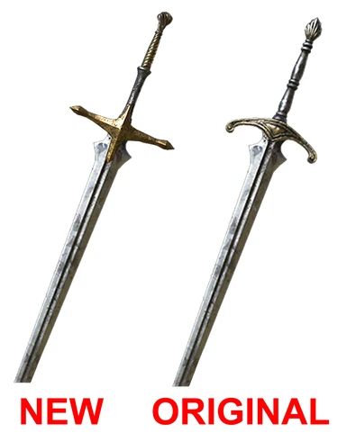 New Lothric Knight Straight Sword