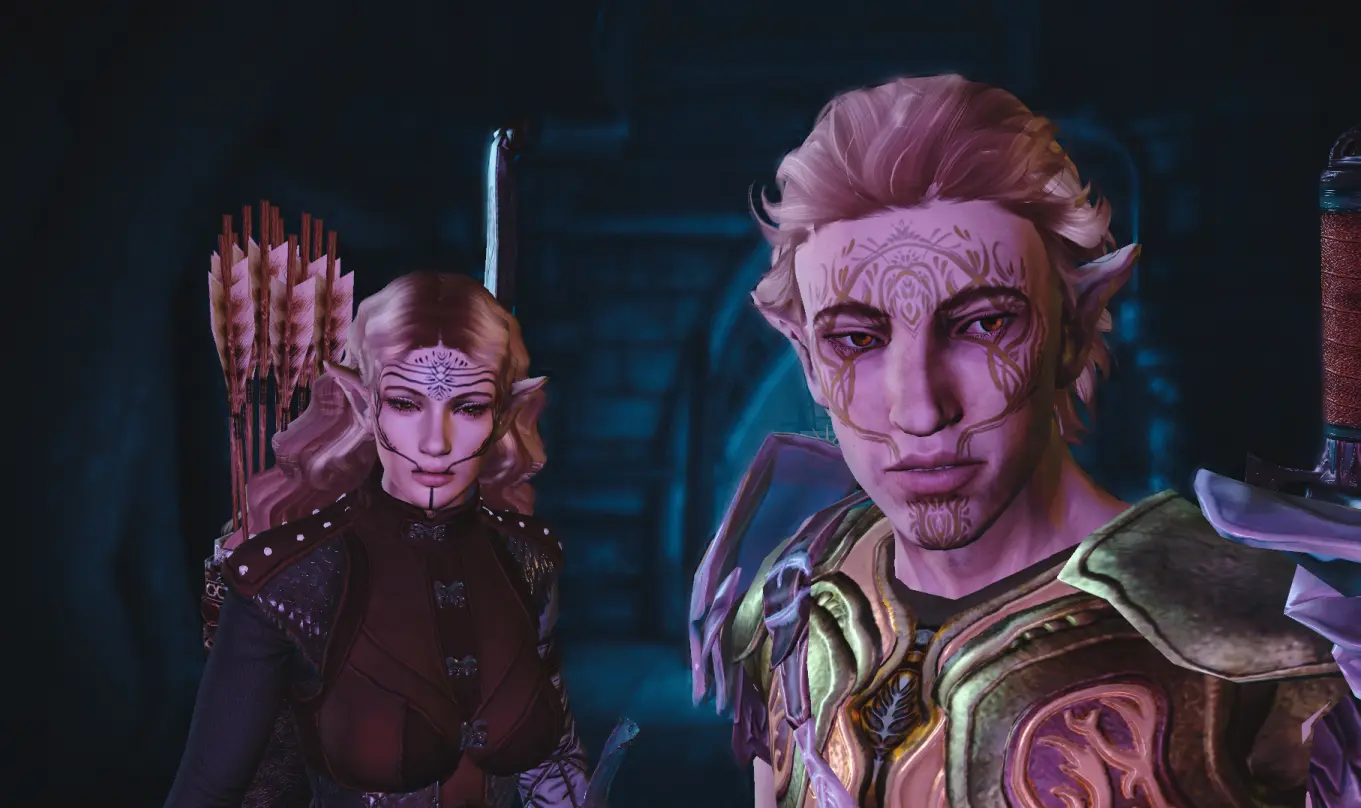 Mahariel and Tamlen at Dragon Age: Origins - mods and community