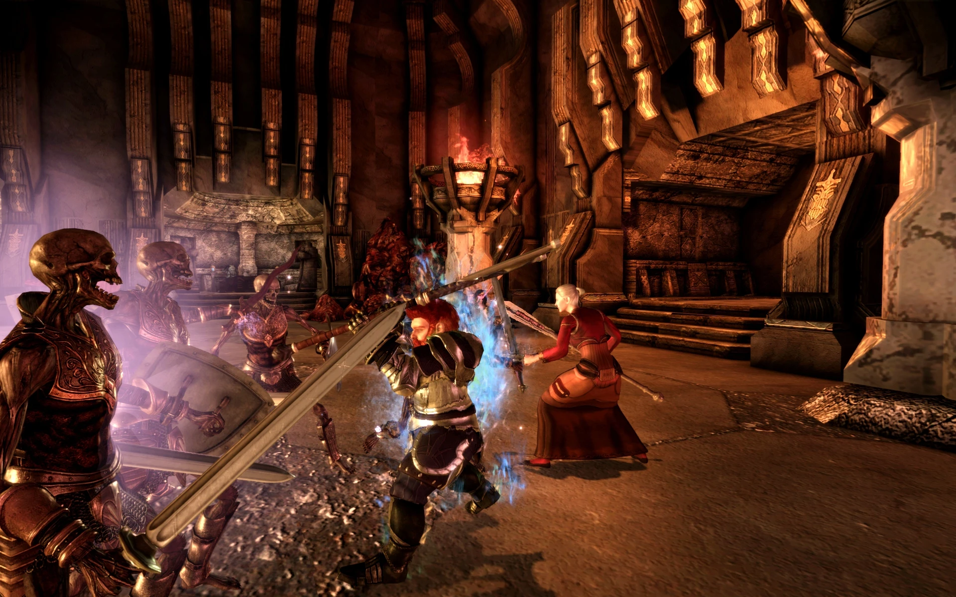 Oghren and the Skeletons at Dragon Age: Origins - mods and community