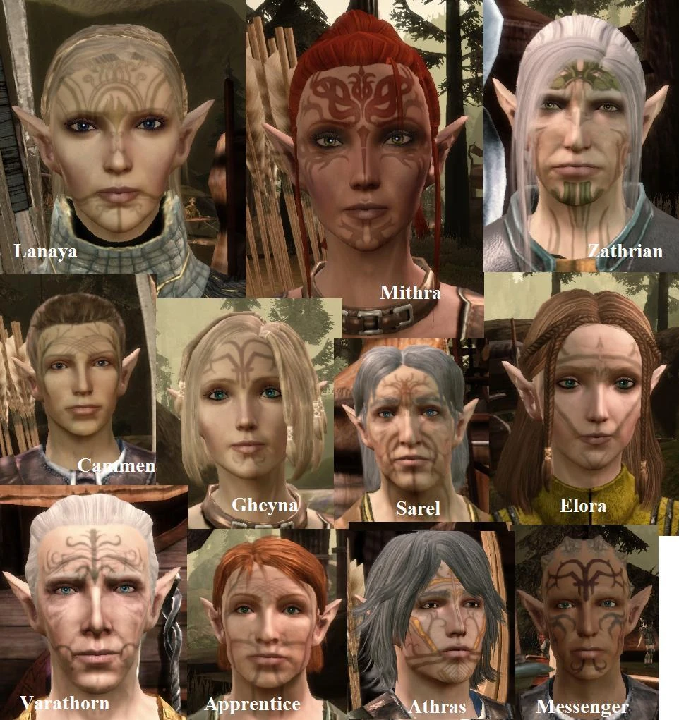 Nature of the beast dalish clan at Dragon Age: Origins - mods and community
