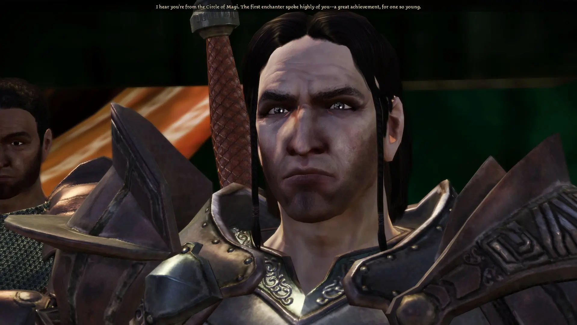 Arsinoe meets Loghain at Dragon Age: Origins - mods and community