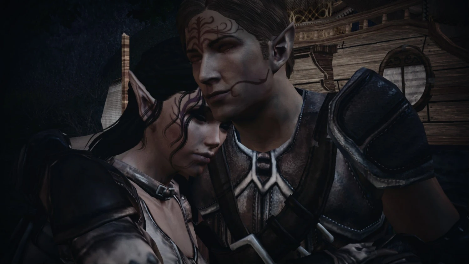 Mahariel and Tamlen at Dragon Age: Origins - mods and community