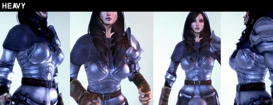 Female Armor Replacer Preview