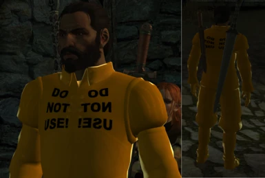 Duncan Wearing Armor with Placeholder Texture