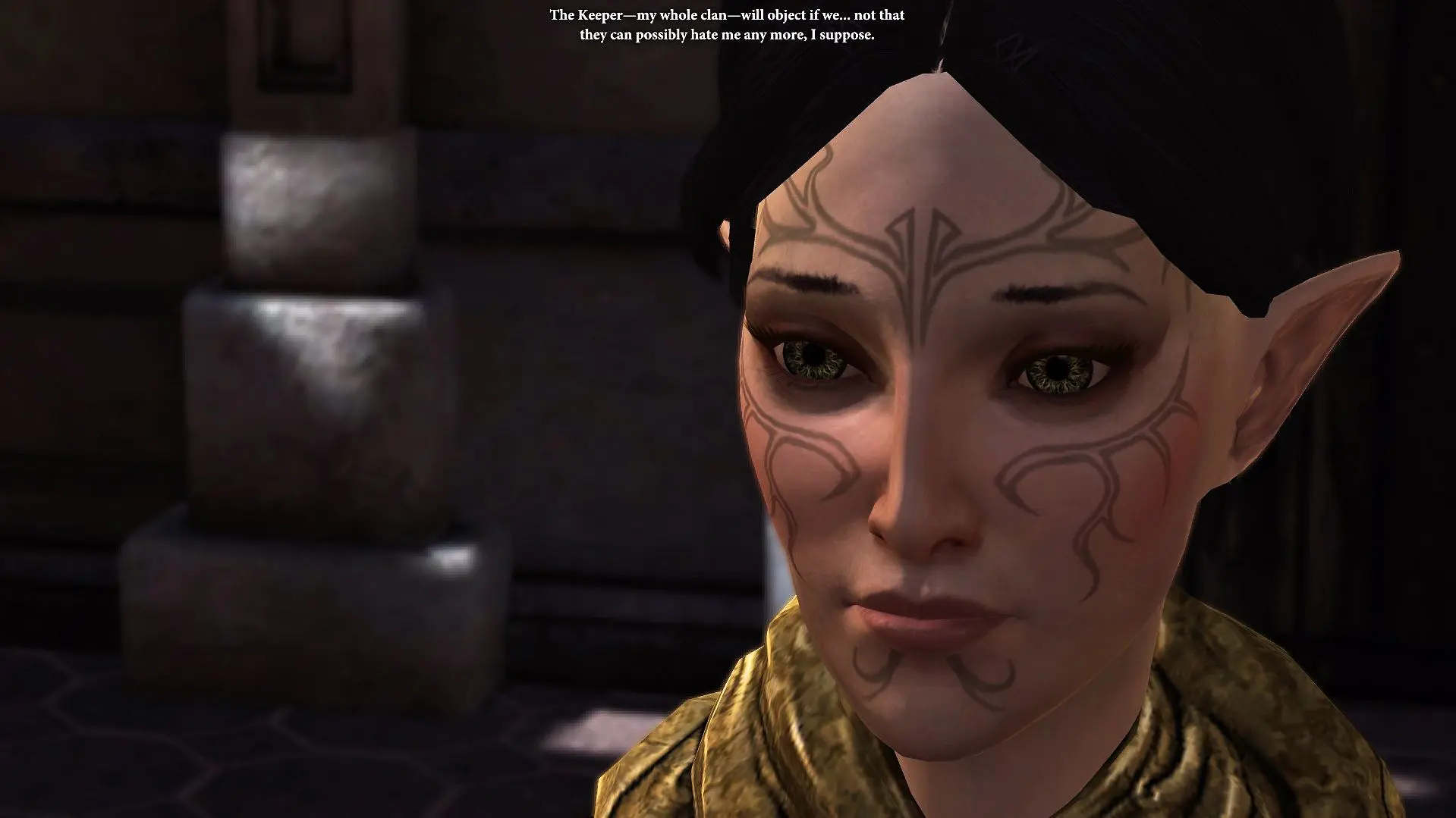 Merrill romance 1 at Dragon Age 2 Nexus - mods and community