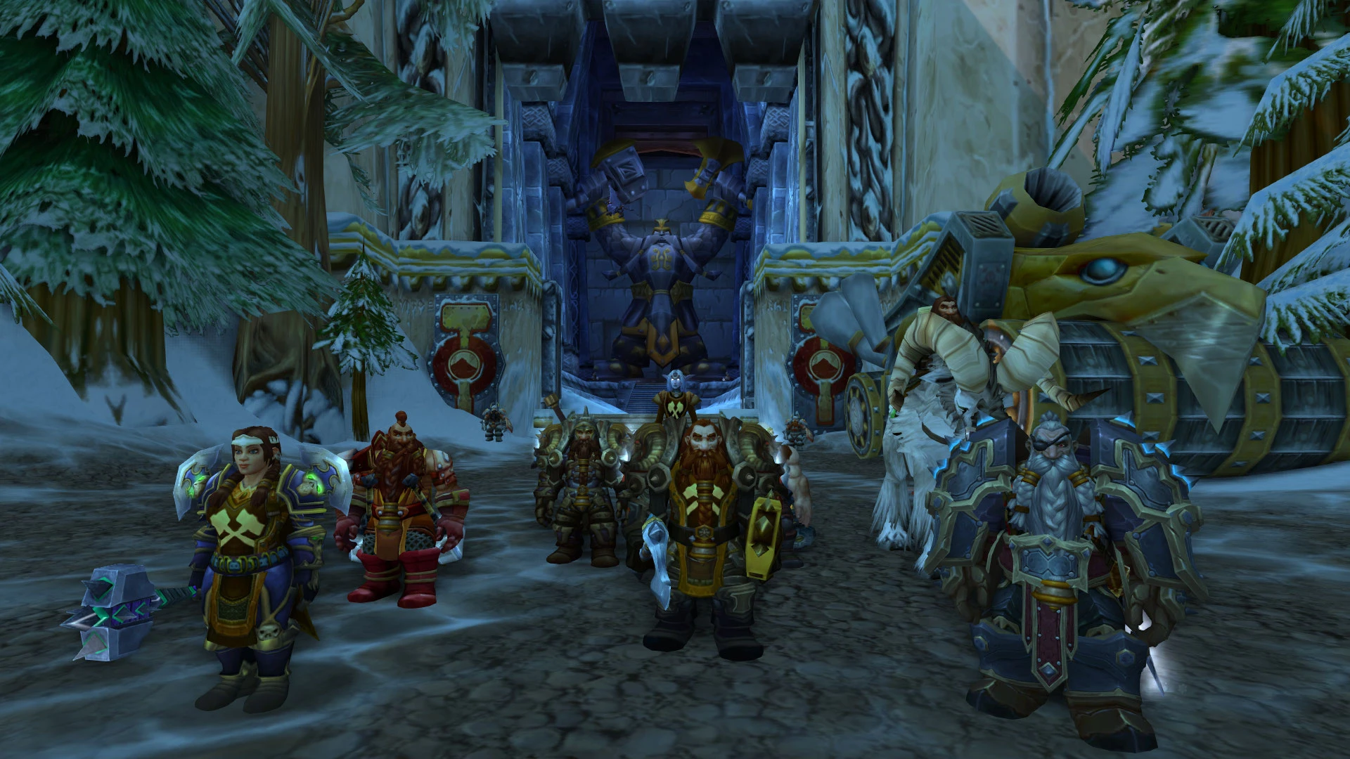 Ironforge Enrtance Gathering at World of Warcraft Nexus - Mods and ...