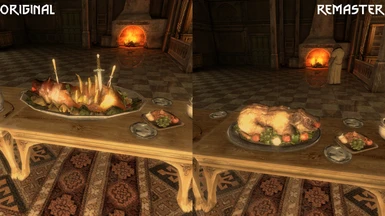 The Witcher Remaster Project Roasted Pig Comparison
