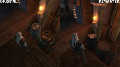 The Witcher Remaster Project Barrels Update