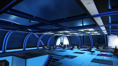 Ship's lounge