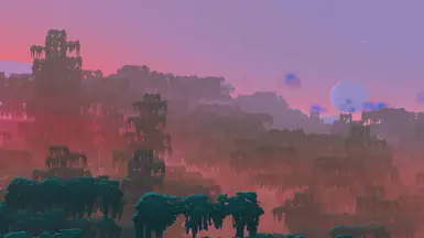 Misty Jungle Moon