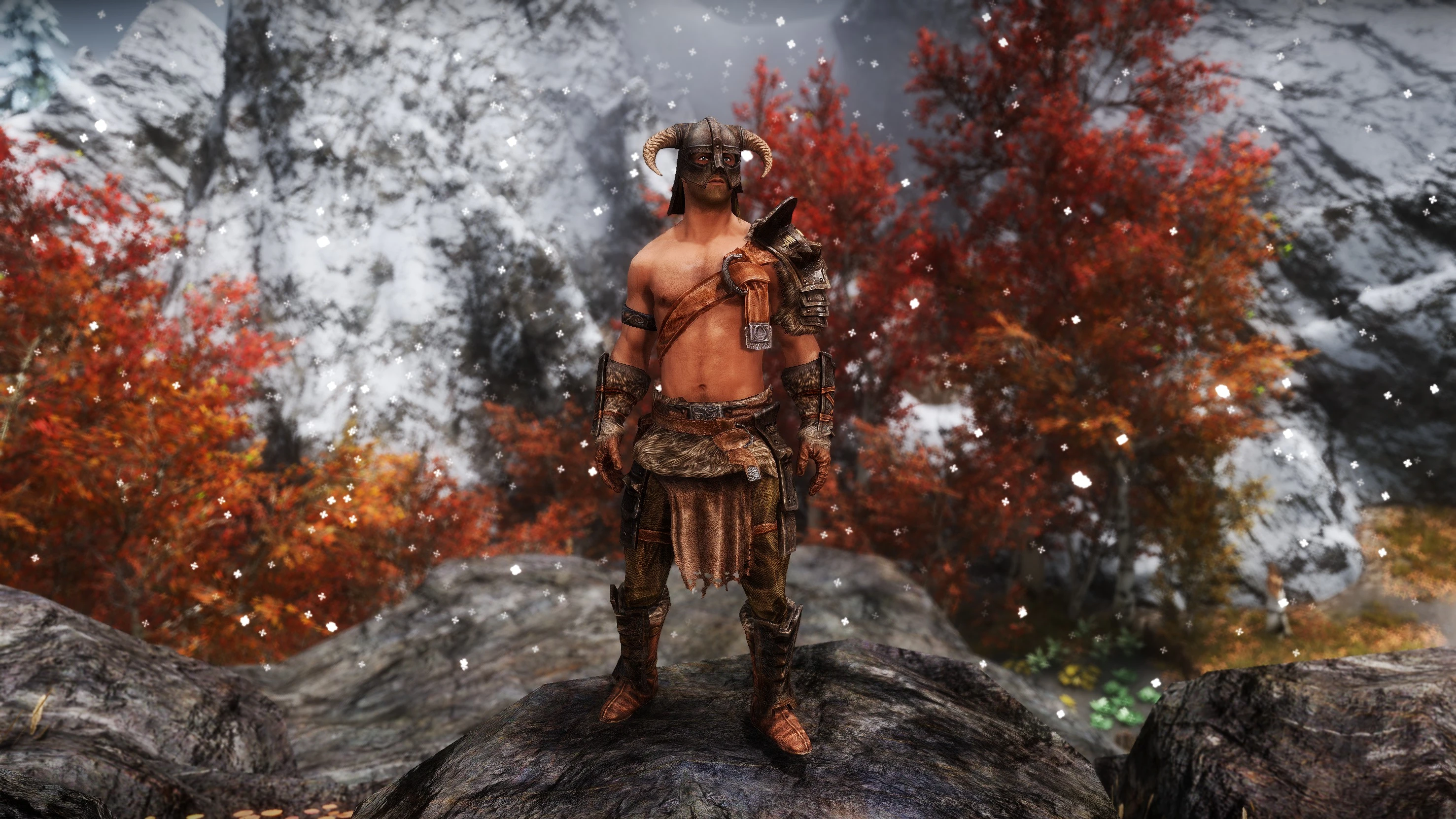 Immersive Armors Retexture SE WIP Barbarian Mesh Replacer At Skyrim Special Edition Nexus