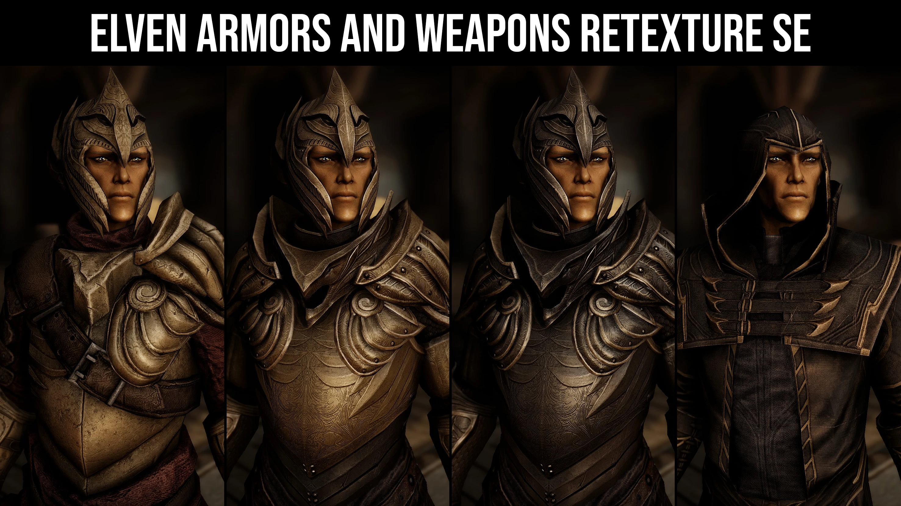 Elven Armors And Weapons Retexture Se Coming Soon At Skyrim Special Edition Nexus Mods And