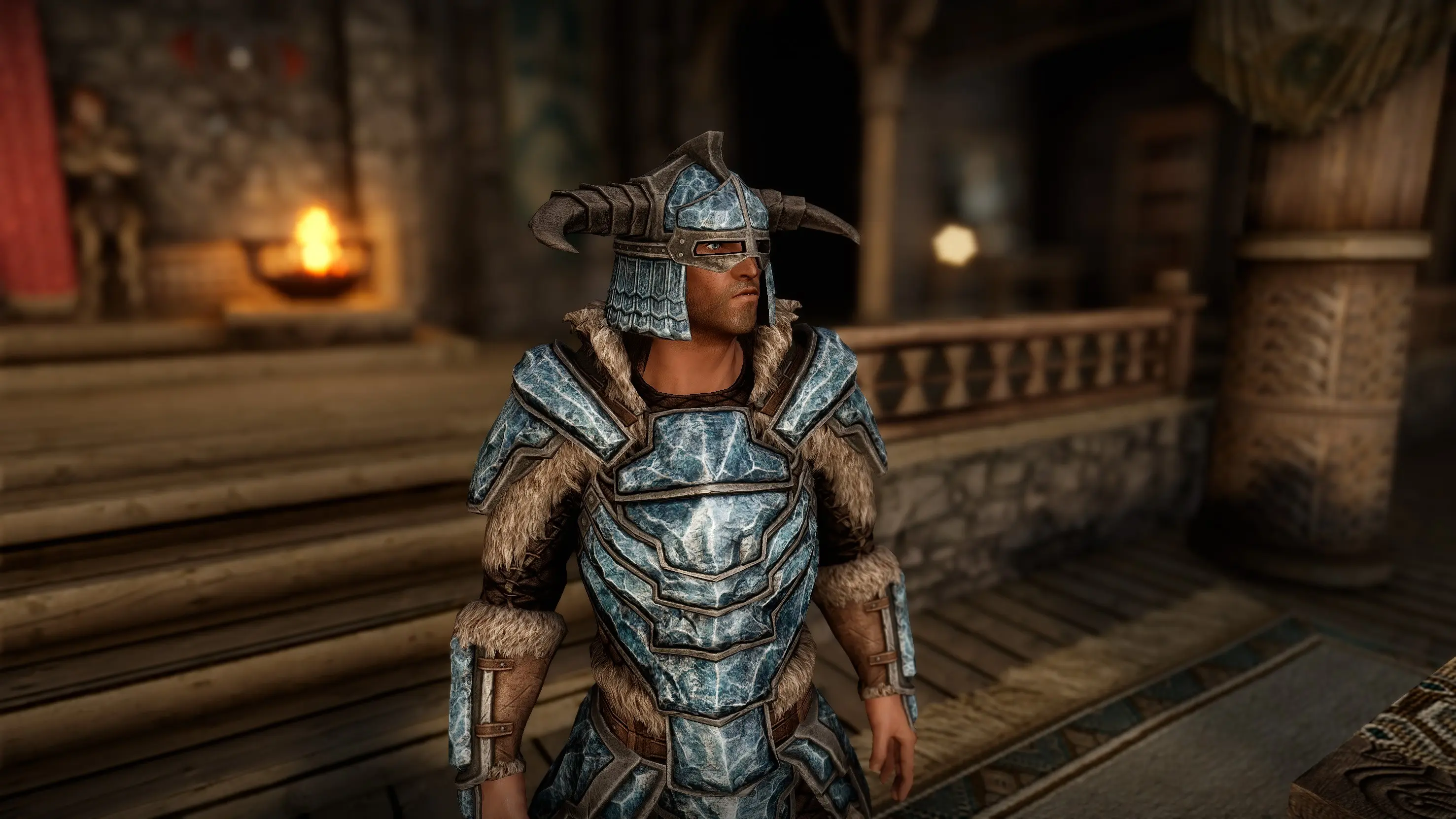 Stalhrim Armors And Weapons Retexture Se Sneak Peak At Skyrim Special Edition Nexus Mods