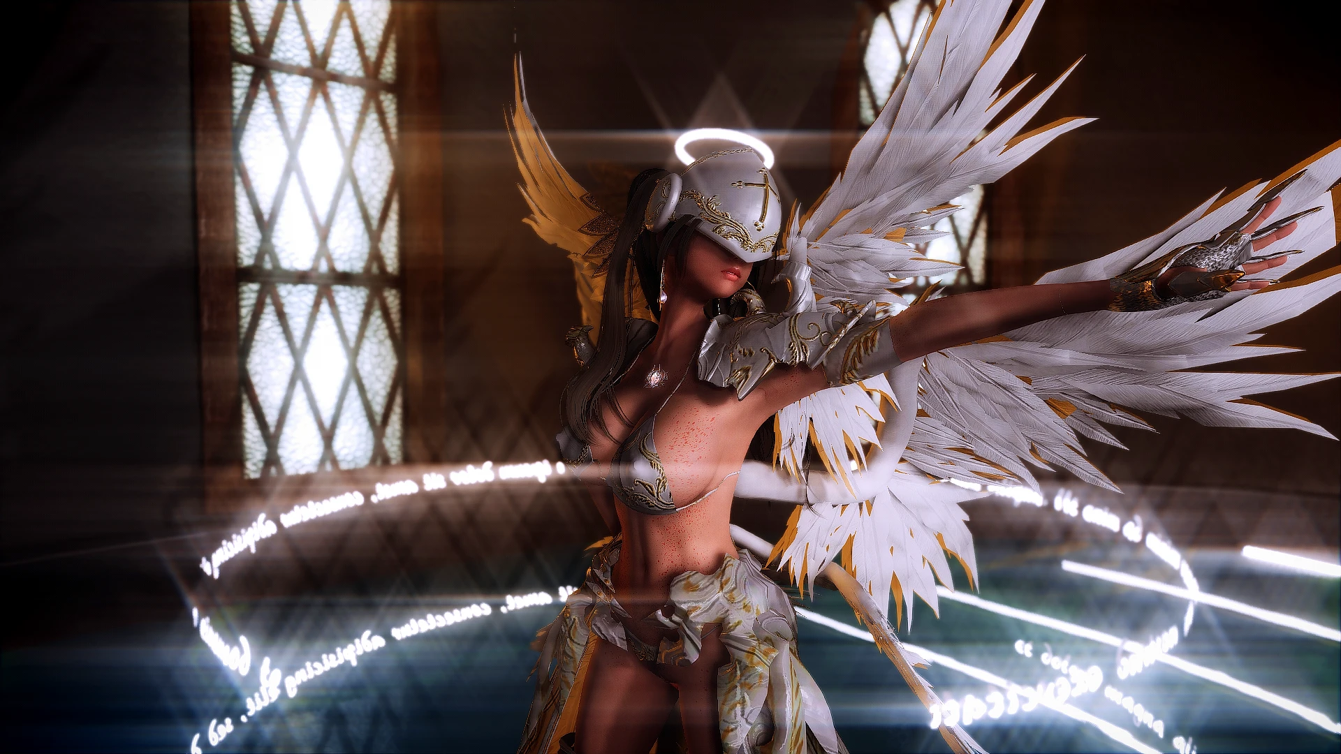 skyrim angel armor mod