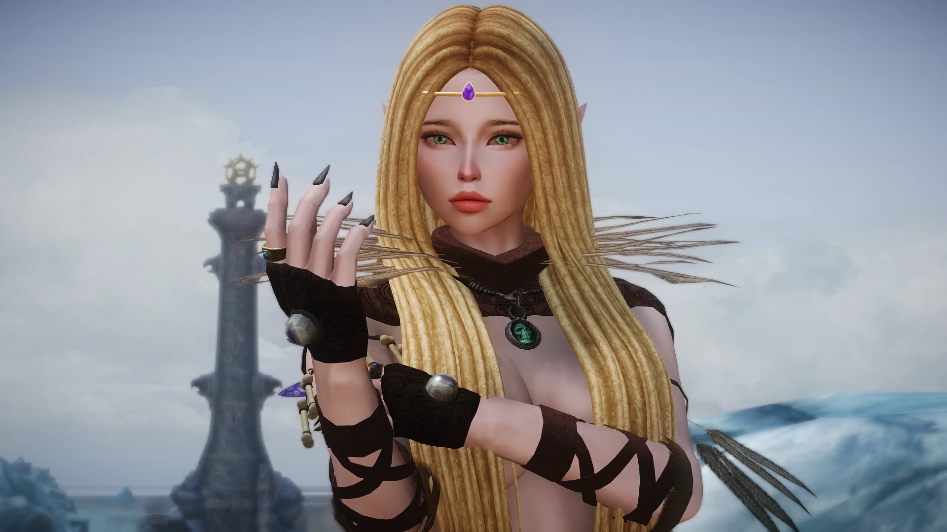 black nails at Skyrim Special Edition Nexus - Mods and Community