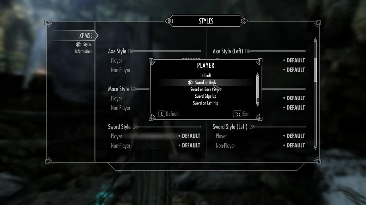 XP32 settings at Skyrim Special Edition Nexus - Mods and Community