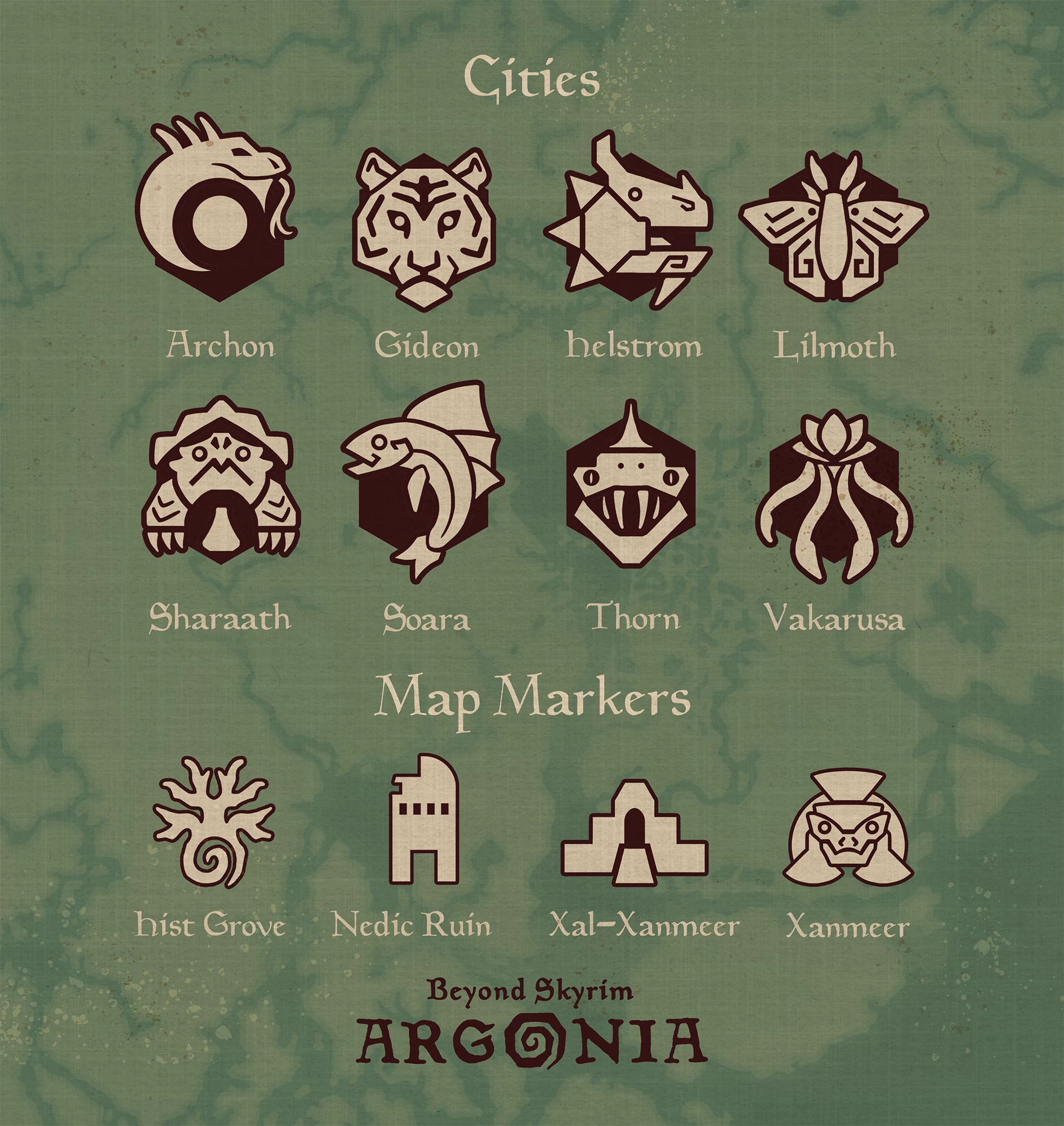 Beyond Skyrim Advent Calendar 2024 Day 6 - Argonia Map Markers Beyond Skyrim Advent Calendar 2024 Day 6 - Argonia Map Markers