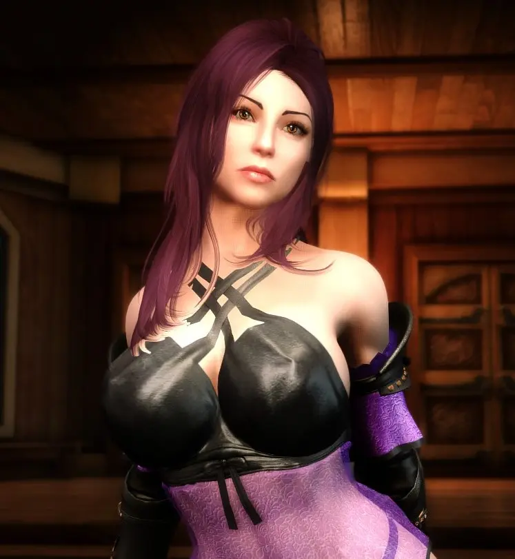 Purple Dress At Skyrim Special Edition Nexus Mods And Community 