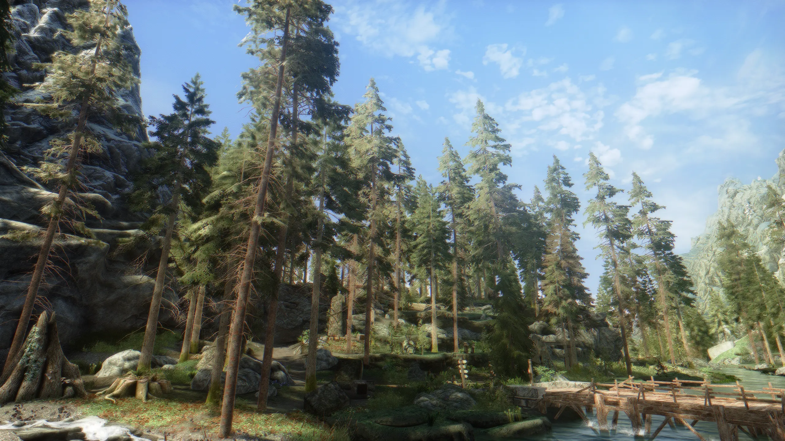 Pine Branches Redone at Skyrim Special Edition Nexus - Mods and