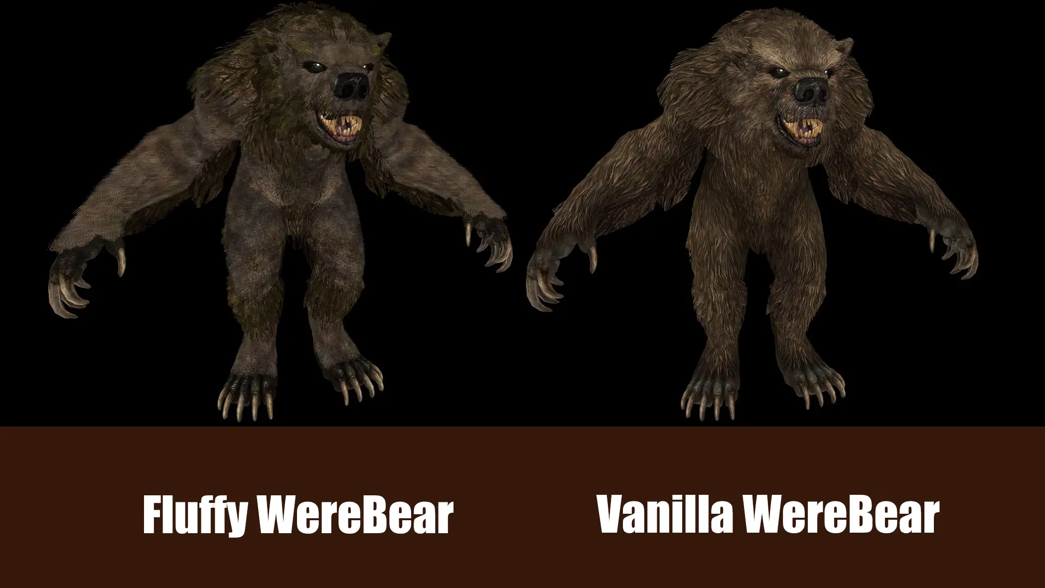 Fluffy WereBear at Skyrim Special Edition Nexus - Mods and Community