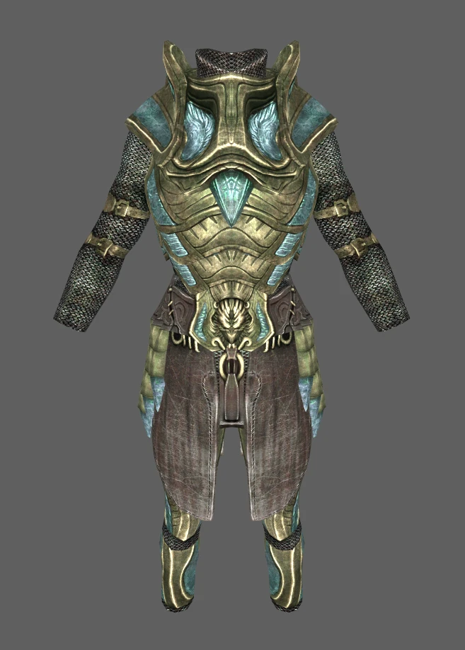 Modernized Glass Armor Mesh Overhaul WIP : r/skyrimmods