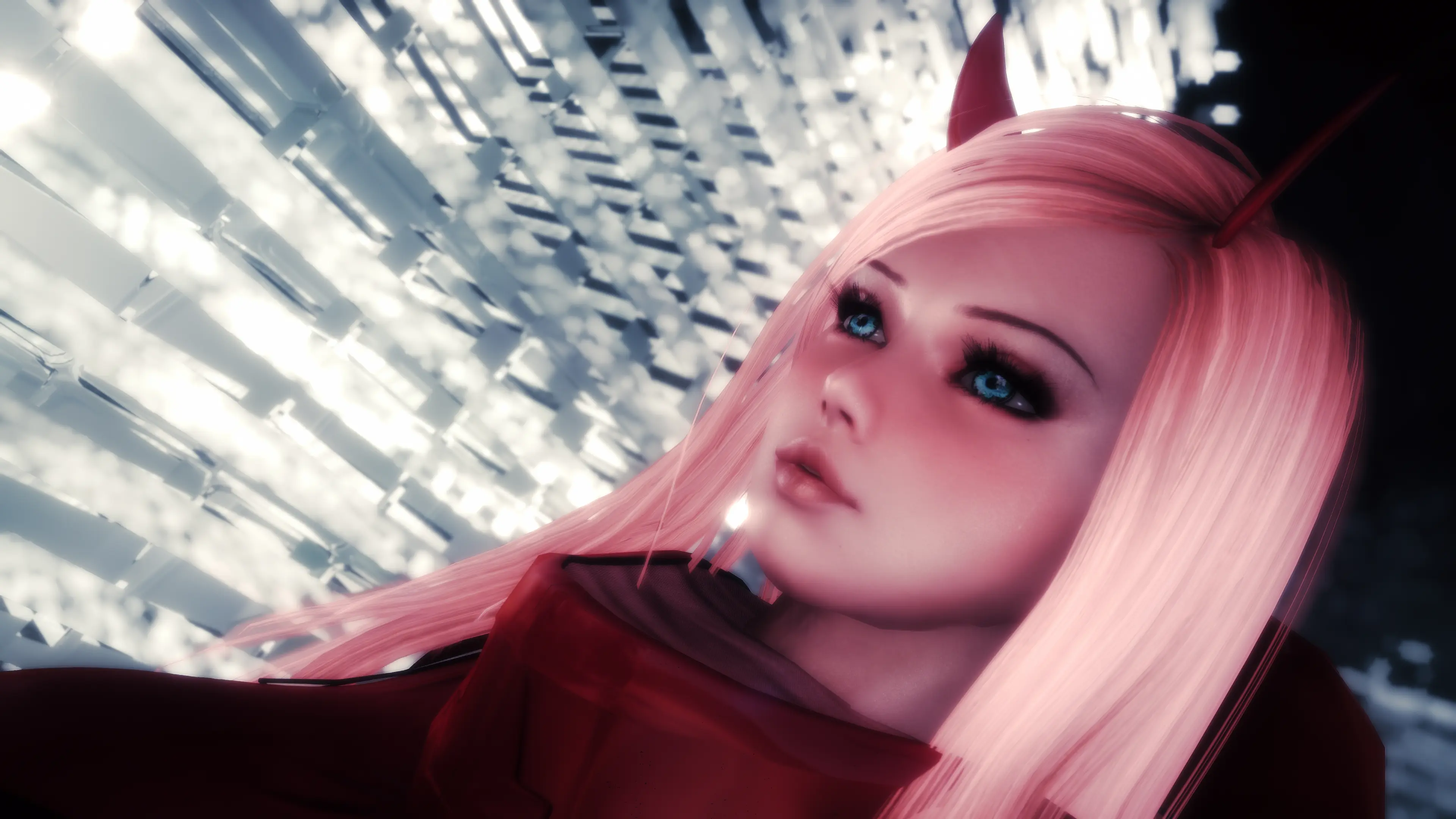 Scene 02. Zero two Франкс. Zero two 4к. Zero two мод. Zero two скайрим.