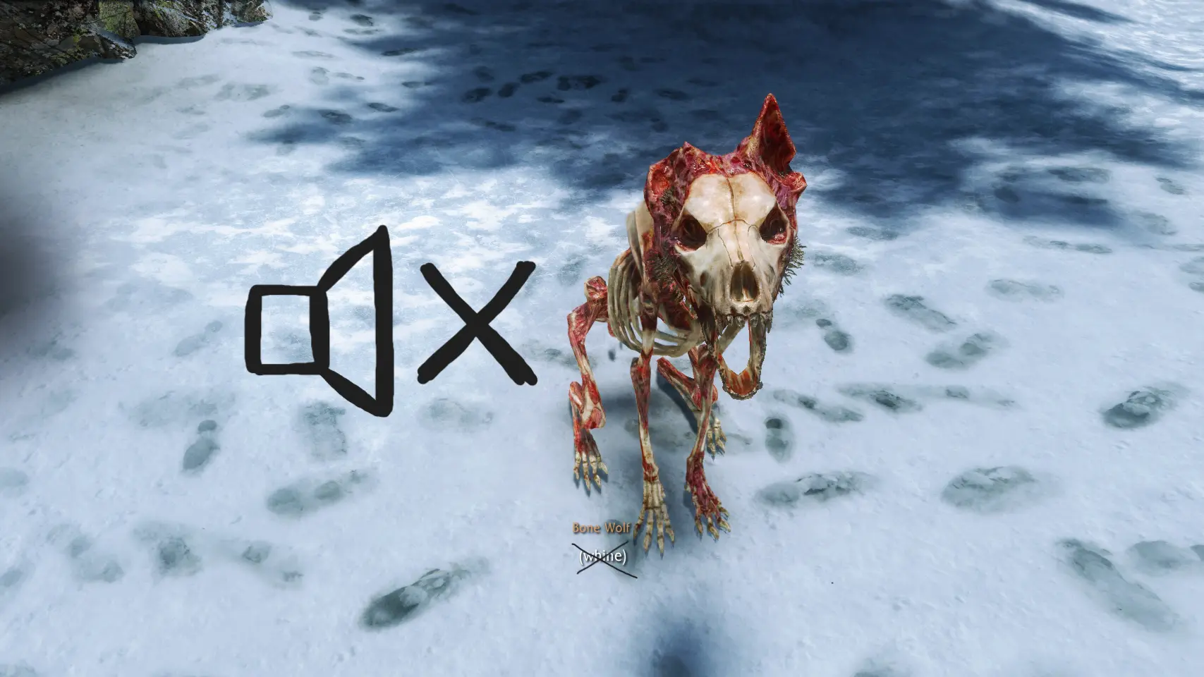 Shut up Bone Wolf at Skyrim Special Edition Nexus - Mods and Community