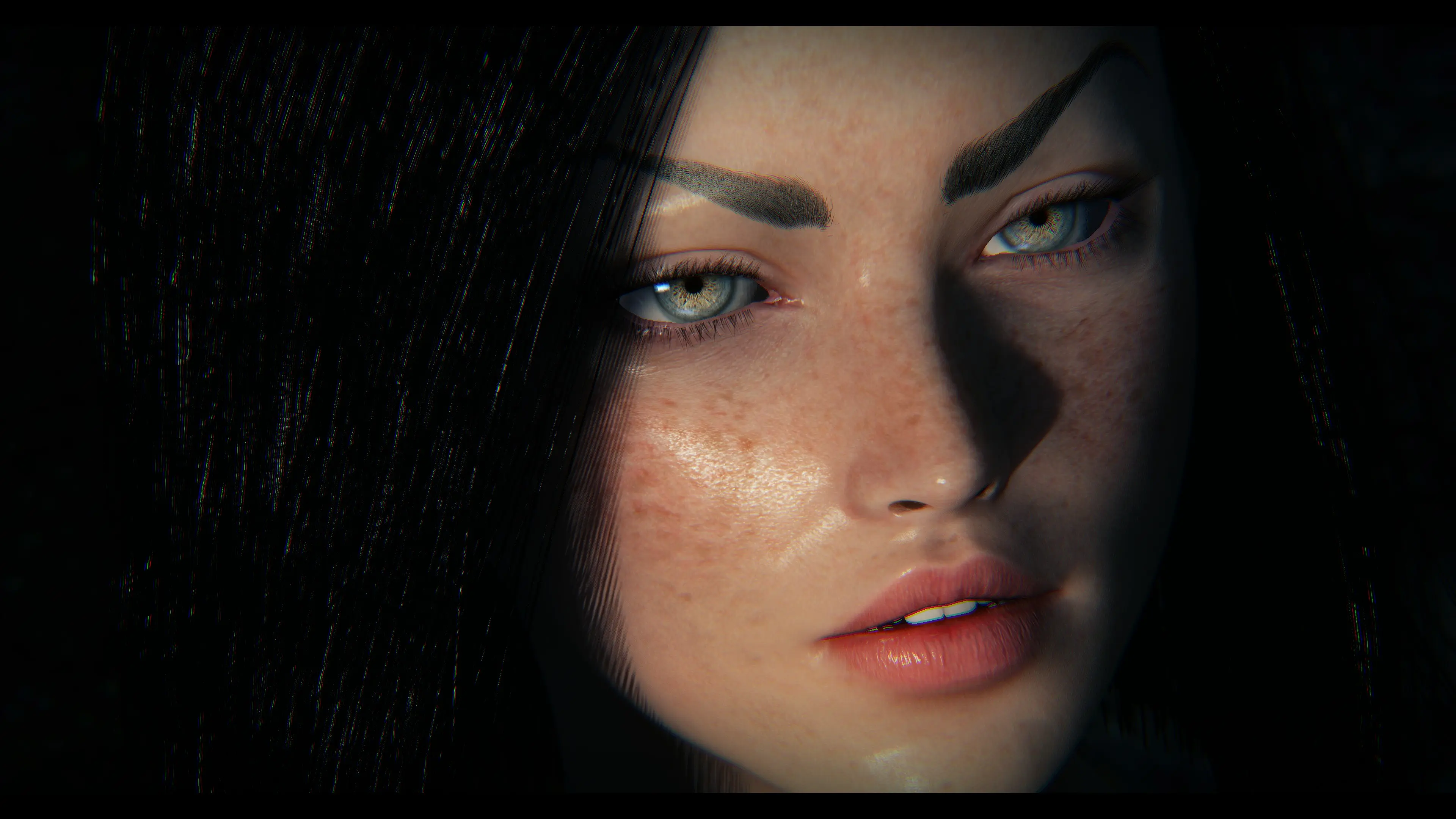 Here she reminds me of Megan Fox young at Skyrim Special Edition Nexus ...