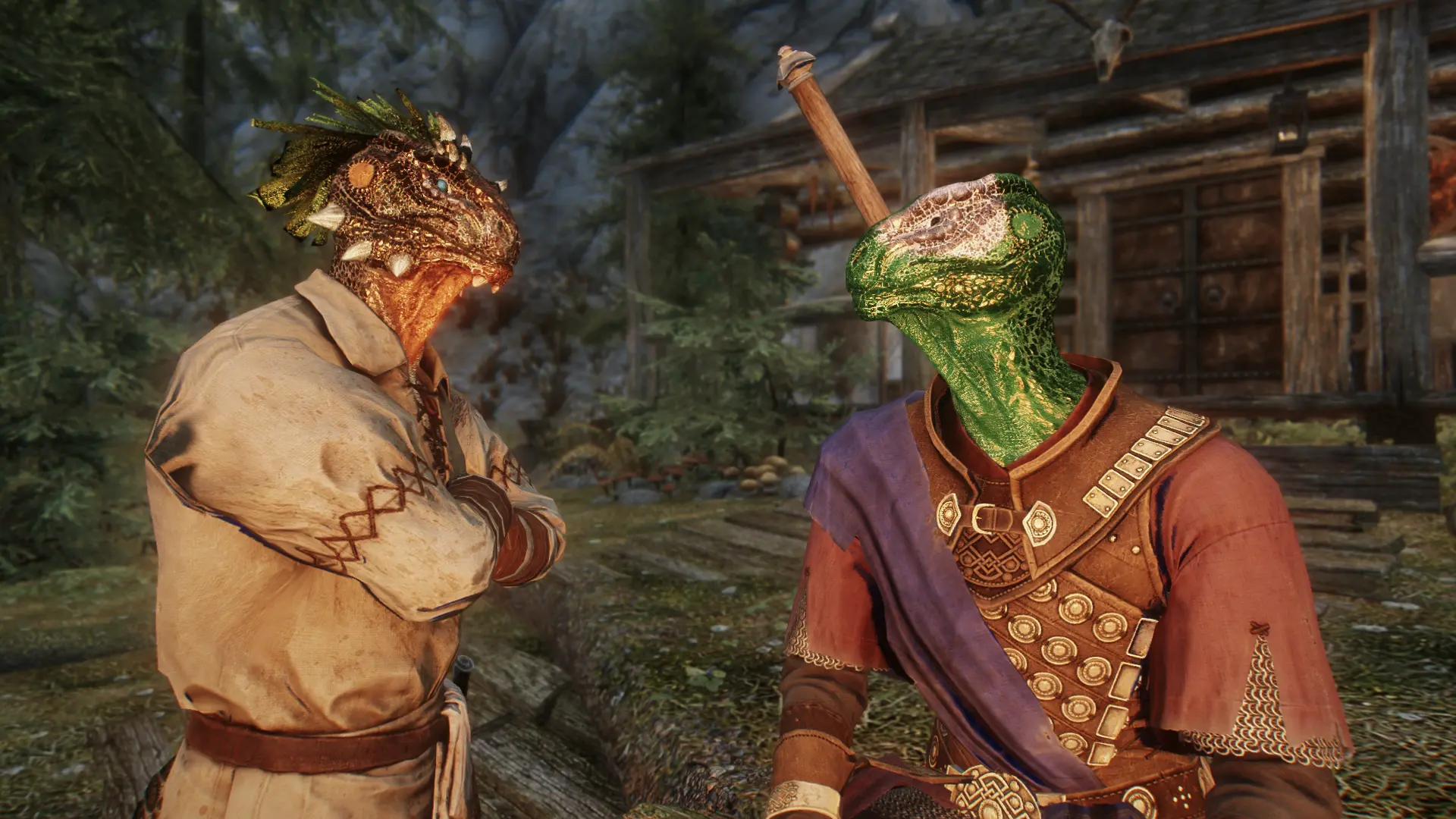 New version of my beardless argonian mod is available at Skyrim Special  Edition Nexus - Mods and Community