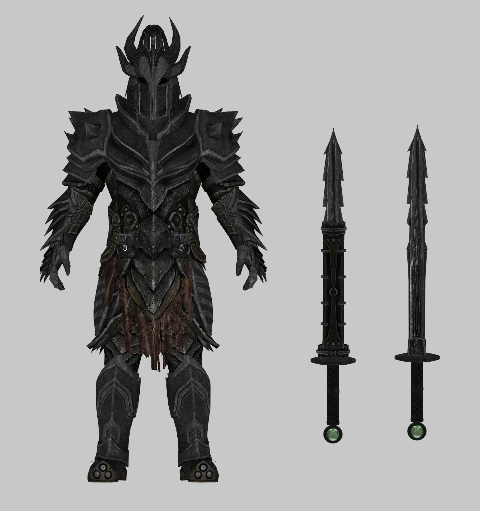 Champion of Malacath Armor UPDATE WIP at Skyrim Special Edition Nexus ...