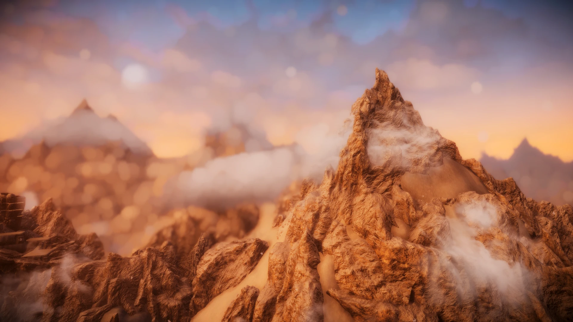 Sunset Mountain at Skyrim Special Edition Nexus - Mods and Community