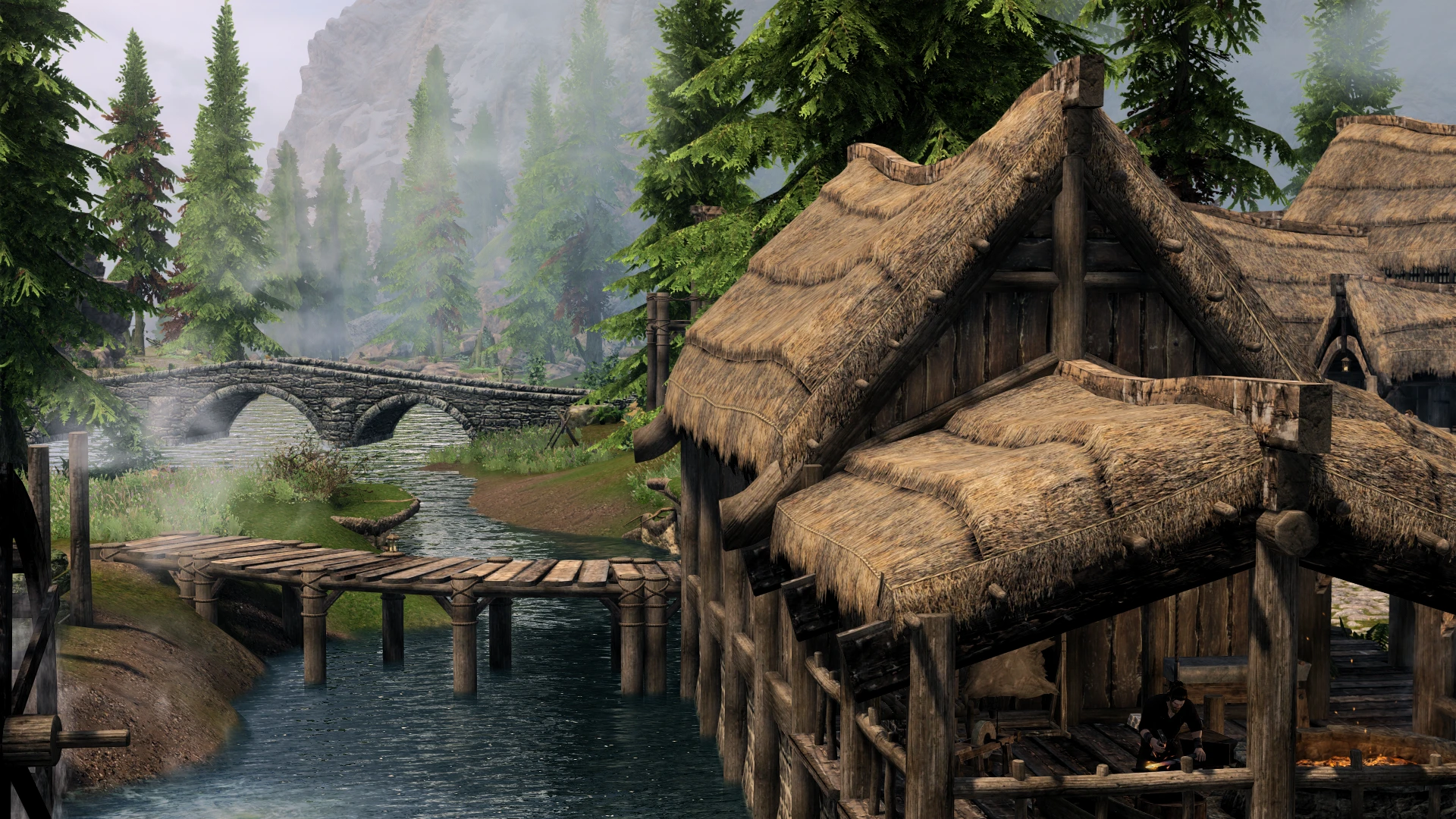 Riverwood At Skyrim Special Edition Nexus Mods And Community   194974 1549283940 